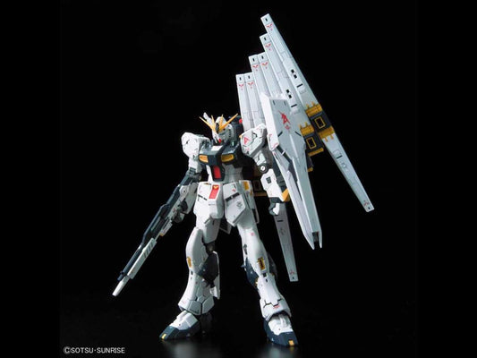 Mobile Suit Gundam Char's Counterattack RG Nu Gundam 1144 Scale 
