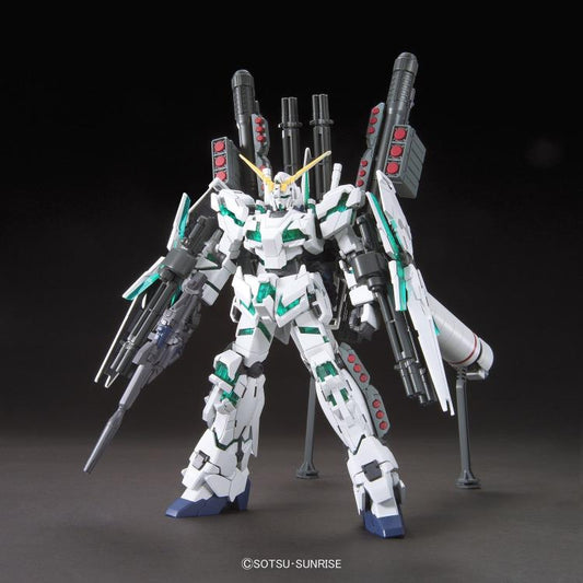 Mobile Suit Gundam Unicorn HGUC Full Armor Unicorn Gundam Destroy Mode (Green Ver.) 1/144 Scale Model Kit 