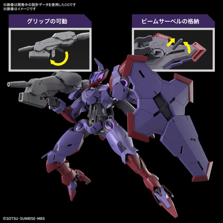 Mobile Suit Gundam: The Witch from Mercury HGTWFM Beguir-Pente 1/144 Scale Model Kit 