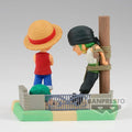 One Piece World Collectable Figure Log Stories Monkey D. Luffy and Roronoa Zoro *Pre-Order* 