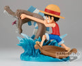 One Piece World Collectable Figure Log Stories Monkey D. Luffy vs Local Sea Monster *Pre-Order* 