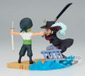 One Piece World Collectable Figure Log Stories Roronoa Zoro vs. Dracule Mihawk *Pre-Order* 