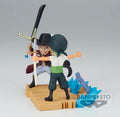 One Piece World Collectable Figure Log Stories Roronoa Zoro vs. Dracule Mihawk *Pre-Order* 