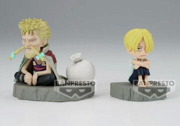 One Piece World Collectable Figure Log Stories Sanji & Zeff *Pre-order* 