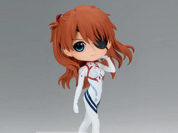 Rebuild of Evangelion Q Posket Asuka Shikinami Langley (Ver. A) White Plugsuit Style *Pre-Order* 