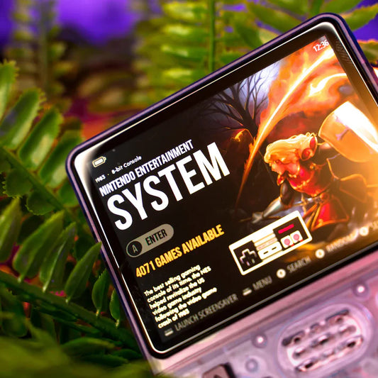 R36S Handheld game console