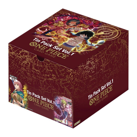 One Piece Card Game Tin Pack Set Vol 1 TS-01 (Random) *Pre-Order*
