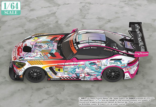 Hatsune Miku 1/64 Scale AMG (2021 Super GT Round 3 Ver.) *Pre-Order* 