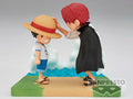 One Piece World Collectable Figure Log Stories Monkey D. Luffy & Shanks *Pre-Order* 