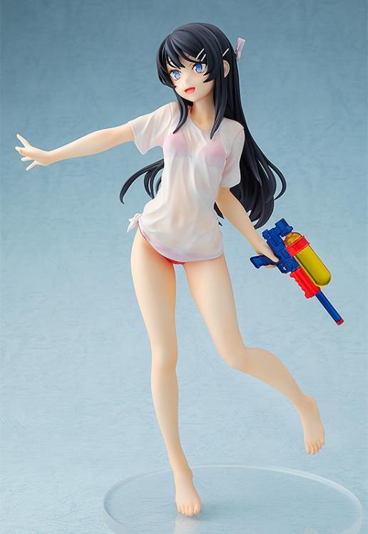 Rascal Does Not Dream of Bunny Girl Senpai: Mai Sakurajima [Water Gun Date Ver.] - 1/7 Scale Figure (re-run) (Chara-Ani) 